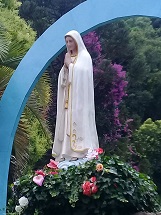 Imagem de Nossa Senhora de Fátima, em Fraiburgo/SC