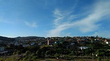 Vista dos bairros Vila Santa Catarina e DER