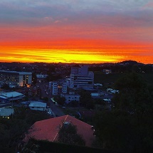 Assim termina o dia!