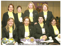 BPW Caçador presente na XXI CONFAM - Criando Prosperidade. Foto Divulgação.