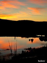 Fim de tarde belíssimo. Foto Erci Bohrer.