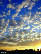 "Nascer do sol em Caçador". Foto Erci Bohrer.