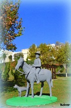 Manumento no Parque Central de Caçador