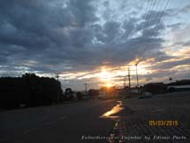Entardecer.Foto Edison Costa Porto.