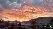 Fim de tarde em Caçador. 18 de junho.