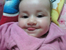 Amanda Venturim. Foto enviada pelo tio Diego Venturim.
