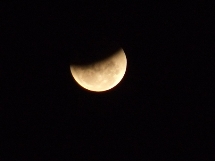 Ecplise Lunar. Foto Jonathan Ribeiro.