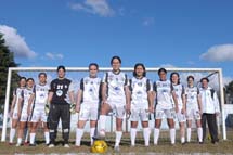Kindermann/UnC - Time feminino de futebol de campo de Caçador. Líder do Catarinense 2008.