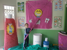 "UBS bairro martello: decoraçao do dia do dentista" 25/10. Foto enviada por Gabriel Levandoski.