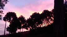 Fim de tarde.