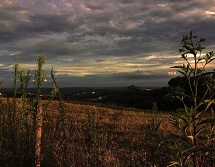 Bela paisagem rural.