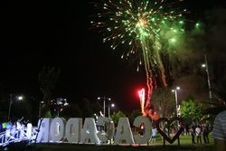 Festa da virada 2019/2020 no Parque Central