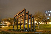 Parque Central de Caçador. Foto Rita de Cassia Oliskovicz