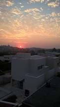 Lindo amanhecer na Vila Paraiso.