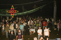 Xplood, festa nascida em Videira e atualmente uma das mais tradicionais da música eletrônica em Santa Catarina. No sábado aconteceu em Caçador. Foto enviada por Marcos Gustavo Belaver: 19/04/2008.