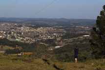 Vista parcial de Caçador. Foto Gerson Witte.