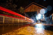 Belo registro feito por  Jean Vitor Duarte Borges  que fotografou a ponte Antonio Bortolon, um dos principais pontos turísticos de Caçador e que tem forte representação história para o município e para a cultura, pois foi construída com base na famosa ponte Vecchio, na Itália.