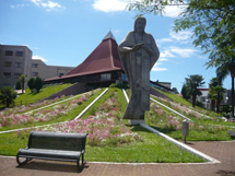Foto da Catedral do Senhor Bom Jesus. Palmas PR. Por Rosivane Castilho.