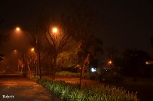 Foto da ciclovia de Caçador. Erci Bohrer.