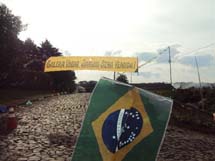 Rua que concorre na promoção Caçador na Copa. Bairro Bom Jesus. Foto Klaus.