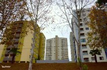 Edificações em Caçador. Foto Erci Bohrer.