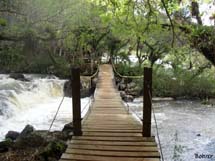 Ponte Pensil em Abelardo Luz. Foto Erci Bohrer.