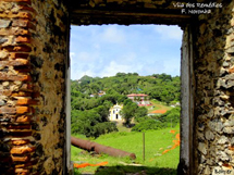 Vila dos Remédios em Fernando de Noronha. Foto Erci Bohrer.