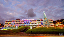 Decoração Natalina na Prefeitura Municipal de Joinville. Foto: Adhemar Rocha