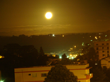 Lua cheia em Caçador. Foto Rafael Seidel.