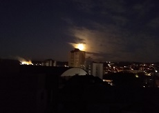 Lua cheia amanhecer dia 27/05/21.