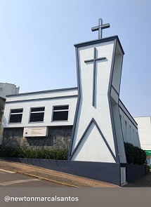 Igreja Luterana em Caçador.