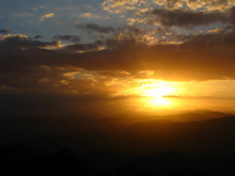 Nascer do sol. Foto Ingrid Heckel.