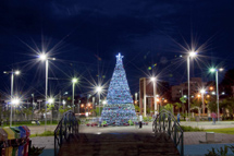 Parque Central de Caçador. Foto Divulgação CDL.