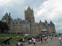 "Le Chateau Frontenac", cidade de Quebec, Canadá. Foto Paulo Ronaldo Wames.