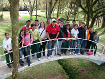 Formatura: Turma de 2008 do Projeto Pescar. Foto Divulgação. Dez. 2008.