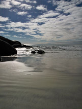 "Praia de BOMBAS". Foto enviada por Ruth Fendt Mariani.