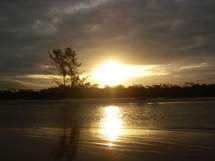 Por do sol. Foto Angelica Bohrer.