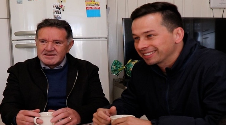 Caçador: Adesivaço marca largada da campanha de Marcio JF e Jean - Portal Caçador Online